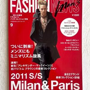 Fashion news men magazine ft Hedi Slimane Dior Homme etc